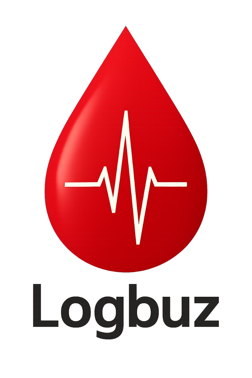 Logbuz.in Logo - Home Blood Test Collection Service